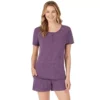 Women's Cuddl Duds® Pajamas: Essential Sleep Tee & Boxers Set