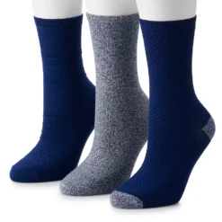 Women's Cuddl Duds® 3-Pack Everyday Crew Socks