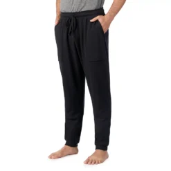 Men's Cuddl Duds® Essentials Banded-Bottom Pajama Pants -fashion 3743031 ALT2