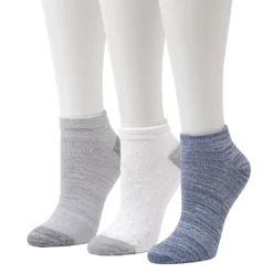 Women's Cuddl Duds® Everyday 3-Pack Low Cut Socks -fashion 4143260 ALT4