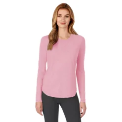 Women's Cuddl Duds® Under Scrubs Crewneck Top