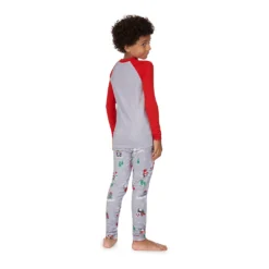 Boys 4-14 Jammies For Your Families® Penguin & Friends Raglan Pajama Set By Cuddl Duds® -fashion 4958311 ALT5