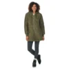 Women's Cuddl Duds Cozy Sherpa Hooded Anorak Jacket
