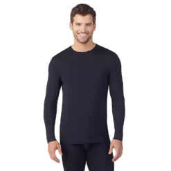 Men's Climatesmart® By Cuddl Duds Lightweight ModalCore Performance Base Layer Crew Top