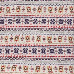 Plus Size Cuddl Duds 3-pc. Knit Long Sleeve Pajama Top, Banded Bottom Pajama Pants & Scrunchie Set -fashion 5591783 ALT3