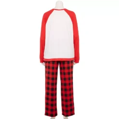 Plus Size Jammies For Your Families® Beary Cool Cozy "Grandma Bear" Pajama Set By Cuddl Duds® -fashion 5601560 ALT3