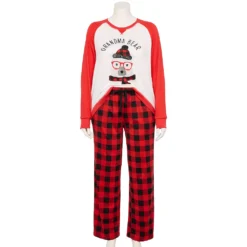 Plus Size Jammies For Your Families® Beary Cool Cozy "Grandma Bear" Pajama Set By Cuddl Duds® -fashion 5601560 ALT4