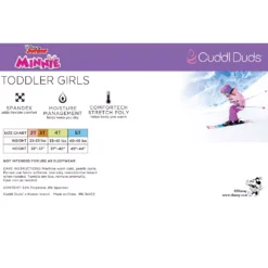 Disney's Minnie Mouse Toddler Girl Baselayer Set By Cuddl Duds® 5 Disney's Minnie Mouse Toddler Girl Baselayer Set By Cuddl Duds® -fashion 5608276 ALT2