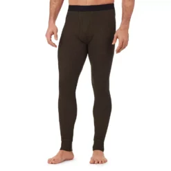 Men's Cuddl Duds® Midweight Waffle Thermal Performance Baselayer Pants