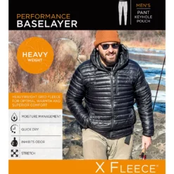 Men's Cuddl Duds® Heavyweight X Fleece Performance Baselayer Pants -fashion 5647796 ALT99