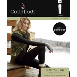 Petite Cuddl Duds® Softwear With Stretch Leggings -fashion 5676465 ALT98