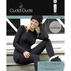 Petite Cuddl Duds® Fleecewear With Stretch Leggings -fashion 5676467 ALT98