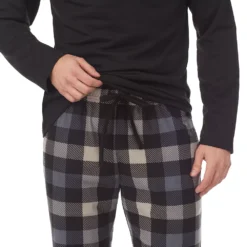 Men's Cuddl Duds® Cozy Lodge Pajama Set -fashion 5690312 ALT2