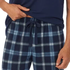 Men's Cuddl Duds® Tee & Pants 2-Piece Pajama Set -fashion 6007508 ALT2