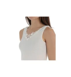 Cuddl Duds SofTech Venice Lace Trim Tank 8212042 -fashion cuddl duds cudd01 8212042 cs2