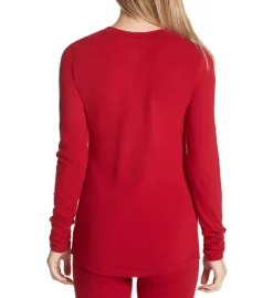 Cuddl Duds Cottonwear Long Sleeve Scoop Neck Top 8324713 -fashion cuddl duds cudd01 8324713 bs