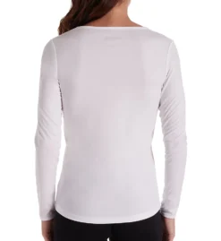 Cuddl Duds Climatesmart Long Sleeve V-Neck Shirt 8519641 -fashion cuddl duds cudd01 8519641 bs